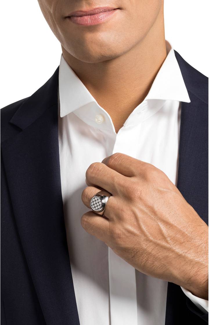Joop Edelstahl-Ring in Silber Outlet