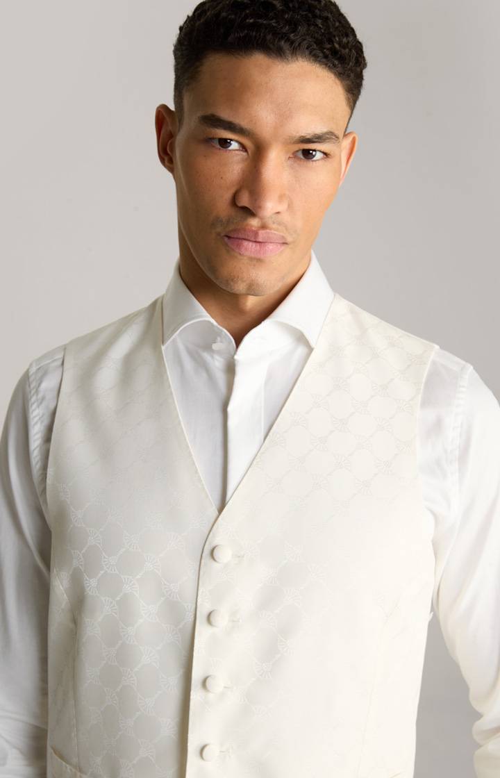 Joop Cornflower-Weste Weazer in Offwhite gemustert Outlet