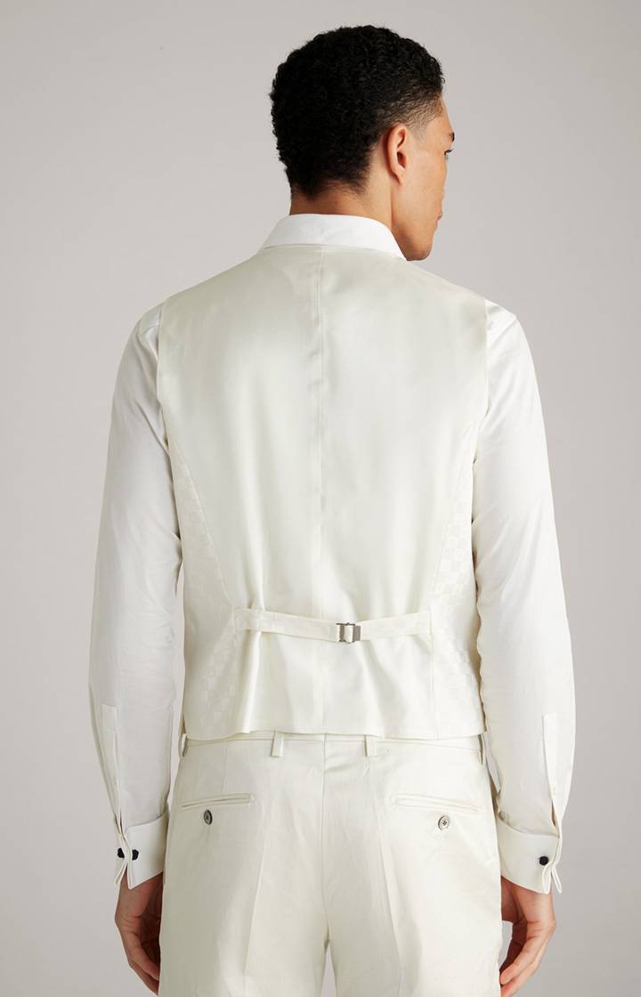 Joop Cornflower-Weste Weazer in Creme gemustert im Angebot