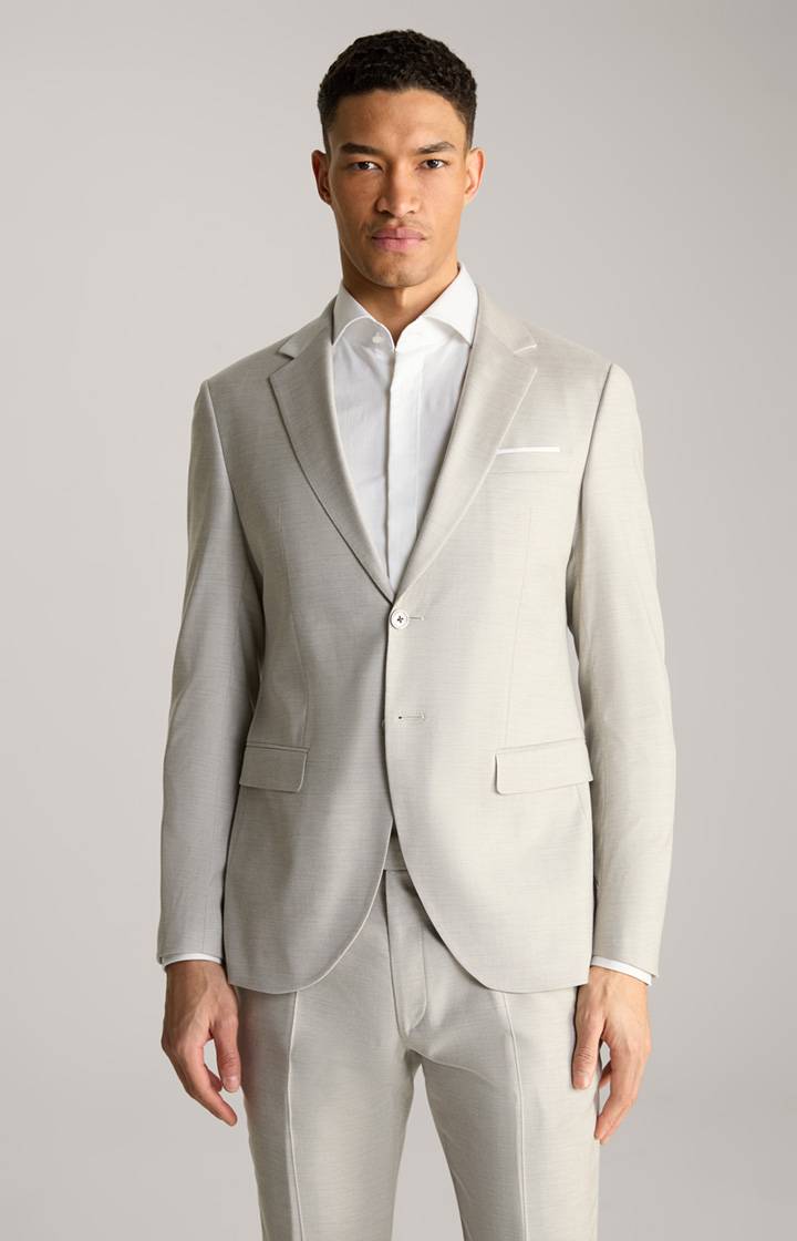 Joop Wedding-Baukasten-Sakko Damon in Beige strukturiert