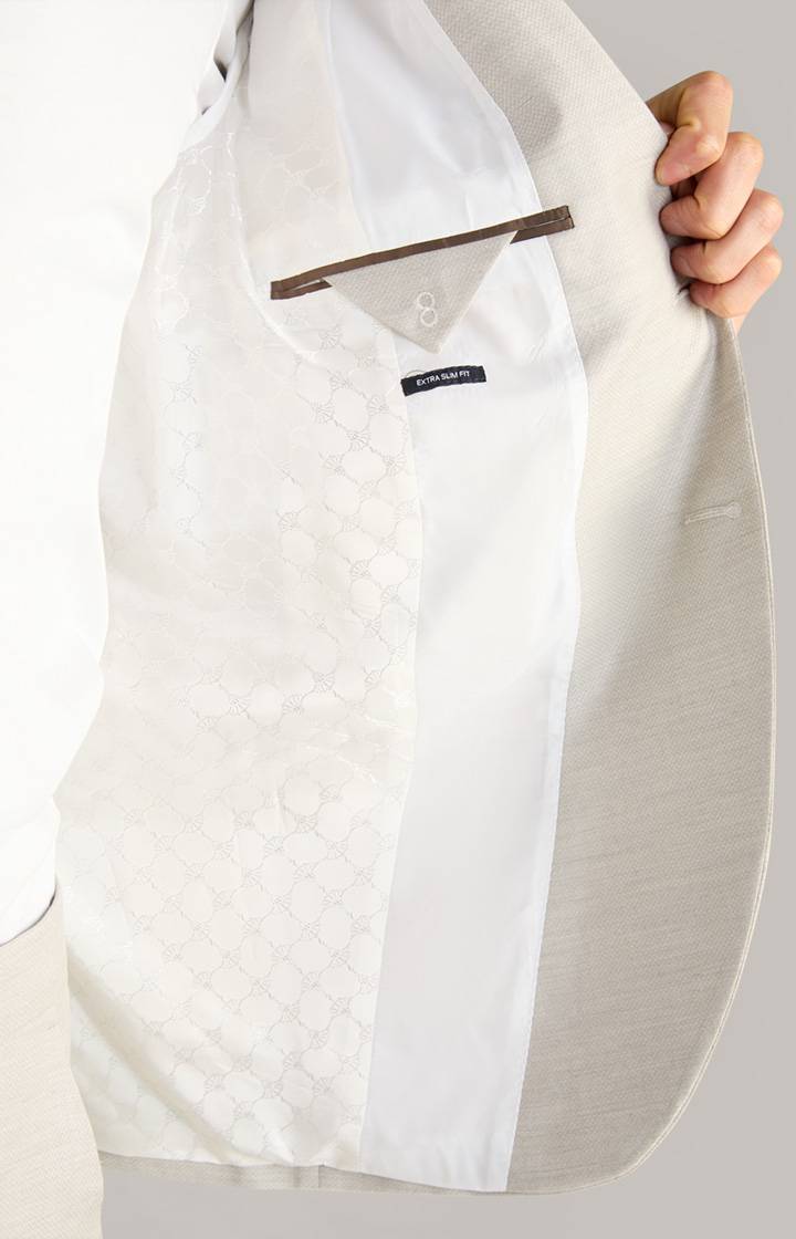 Joop Wedding-Baukasten-Sakko Damon in Beige strukturiert Günstiger Verkauf