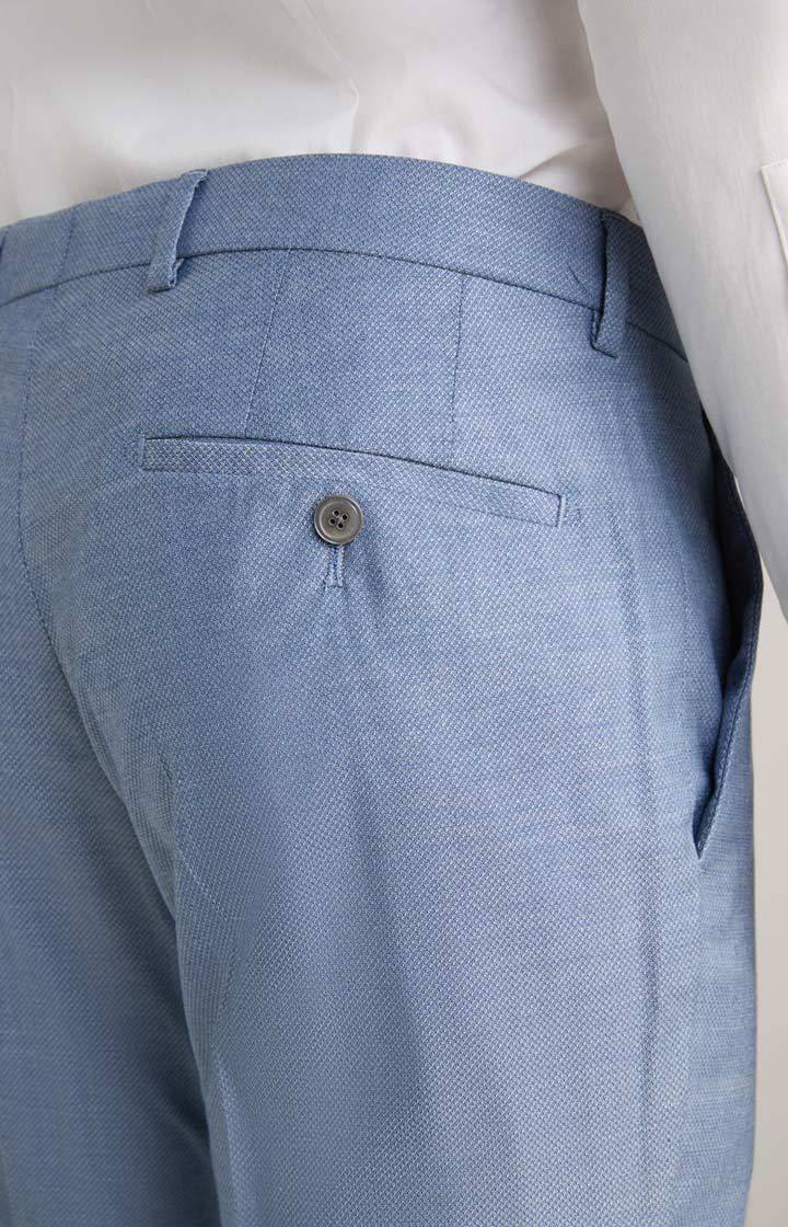 Joop Wedding-Baukasten-Hose Gun in Hellblau strukturiert Schlussverkauf