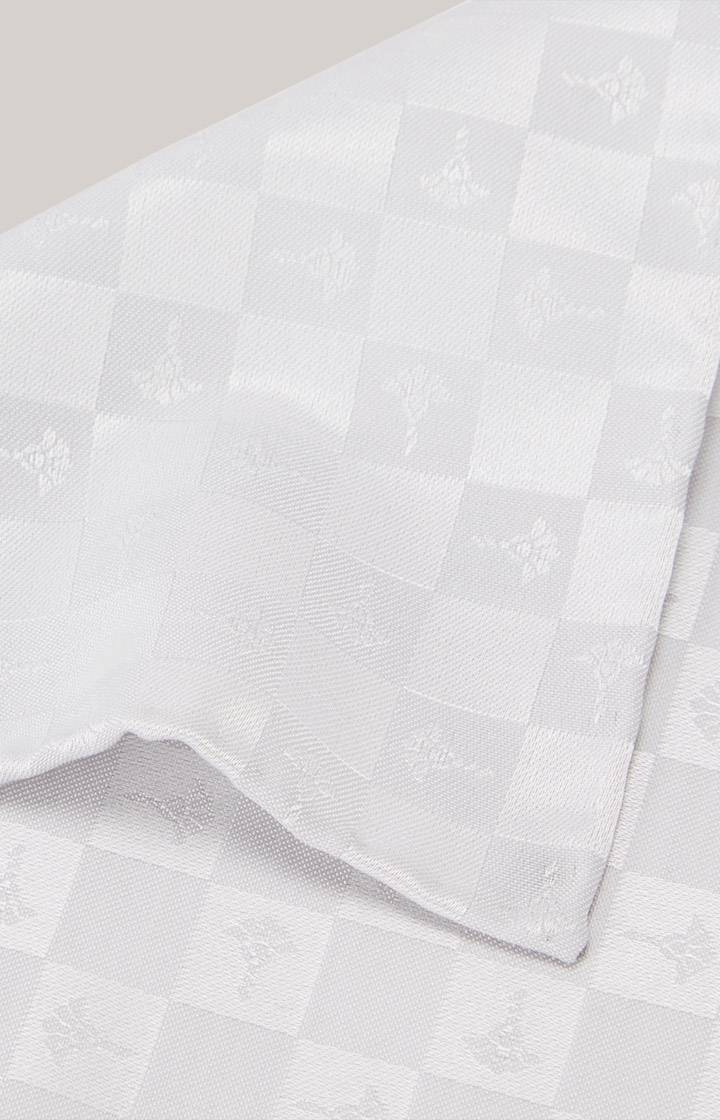 Joop Cornflower-Einstecktuch in Silbergrau im Angebot