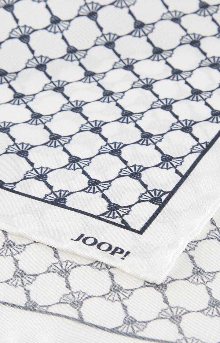 Joop Cornflower Seiden-Einstecktuch in Offwhite/Dunkelblau Hotsell