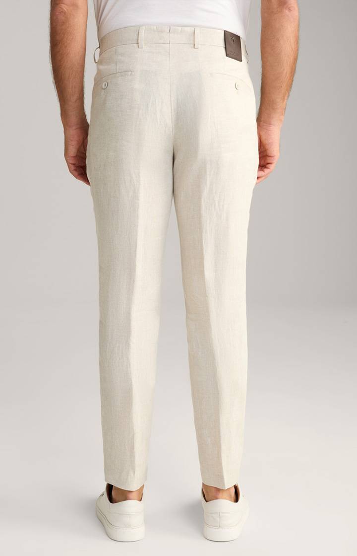 Joop Leinen-Chino Hank in Beige meliert Auslauf