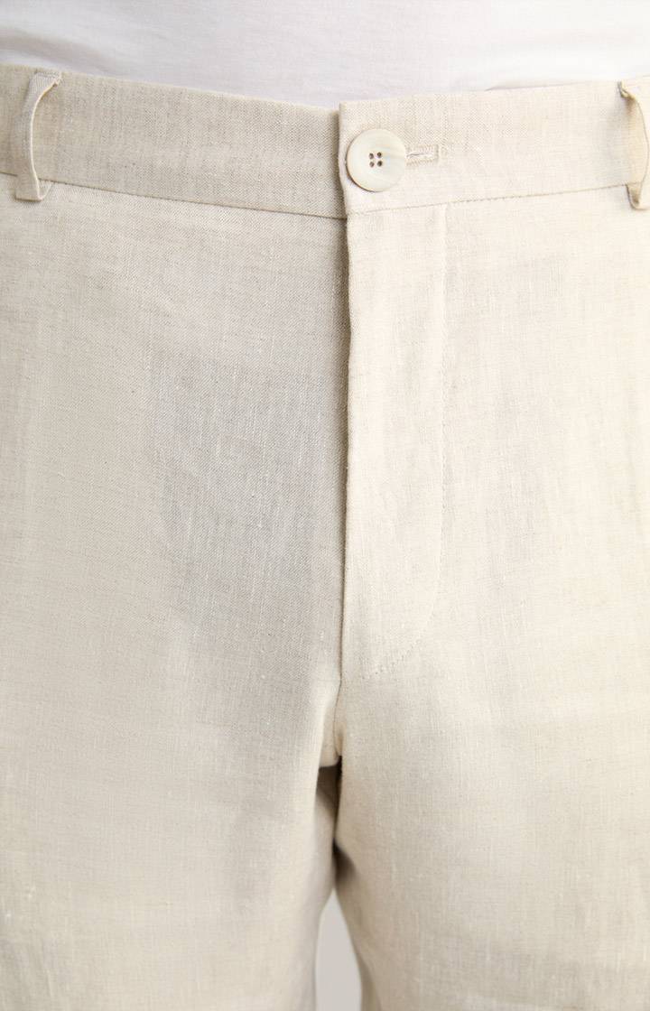 Joop Leinen-Chino Hank in Beige meliert Auslauf