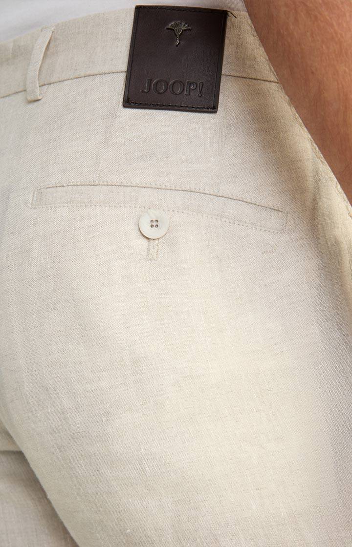 Joop Leinen-Chino Hank in Beige meliert Auslauf