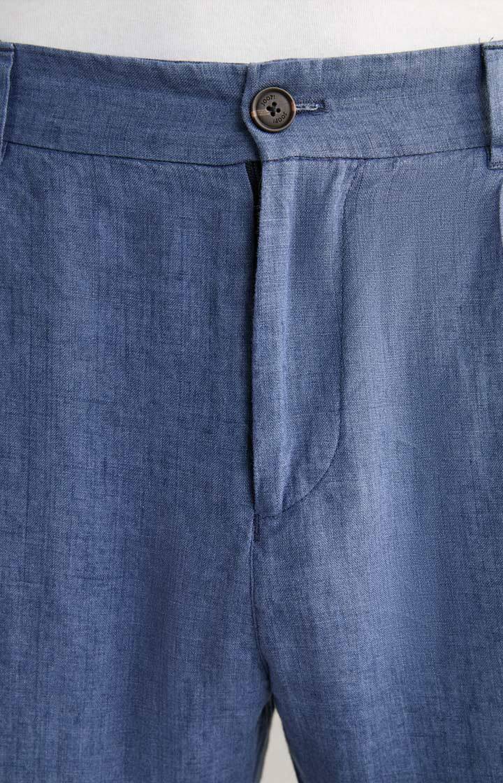 Joop Leinenhose Lester in Blau im Angebot