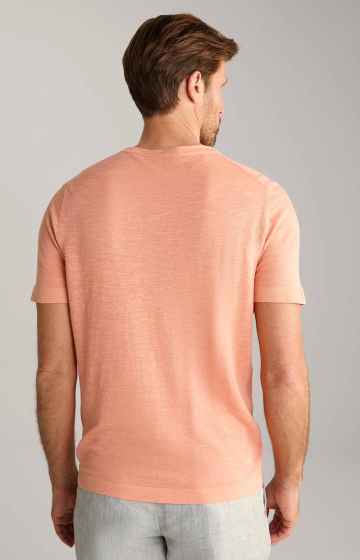 Joop Leinenmix-T-Shirt Maroso in Orange Outlet