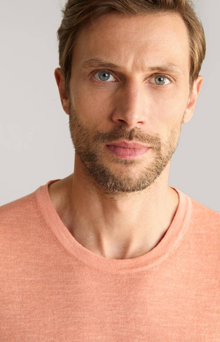 Joop Leinenmix-T-Shirt Maroso in Orange Outlet