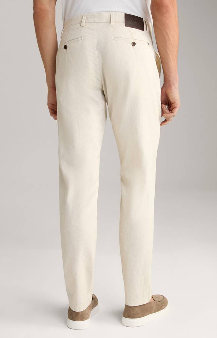 Joop Leinenmix-Chino Matthew in Beige im Angebot