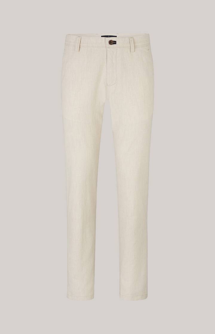 Joop Leinenmix-Chino Matthew in Beige im Angebot