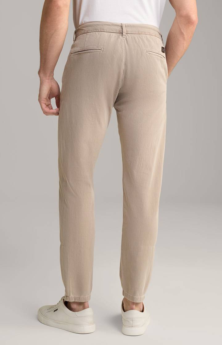 Joop Leinen-Mix Chino Maxton in Beige Günstiger Verkauf