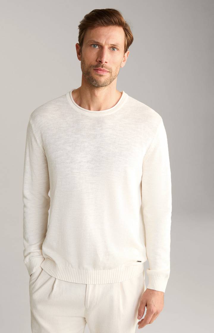 Joop Leinenmix-Pullover Mendor in Nature