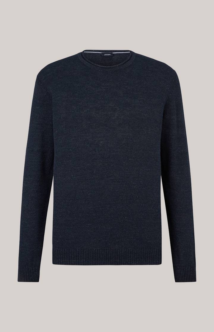 Joop Leinenmix-Pullover Mendor in Navy Günstiger Verkauf