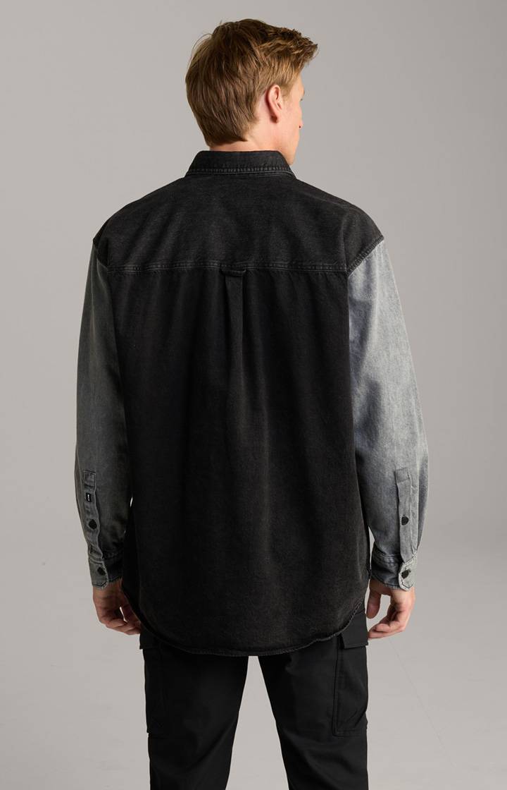 Joop Jeans-Hemd Hawes in Schwarz/Blau Online