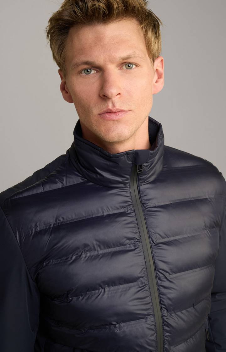 Joop Steppjacke Boros in Dunkelblau im Angebot