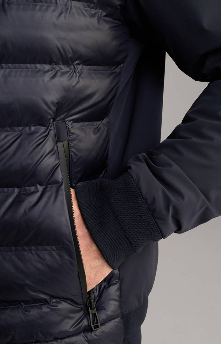 Joop Steppjacke Boros in Dunkelblau im Angebot