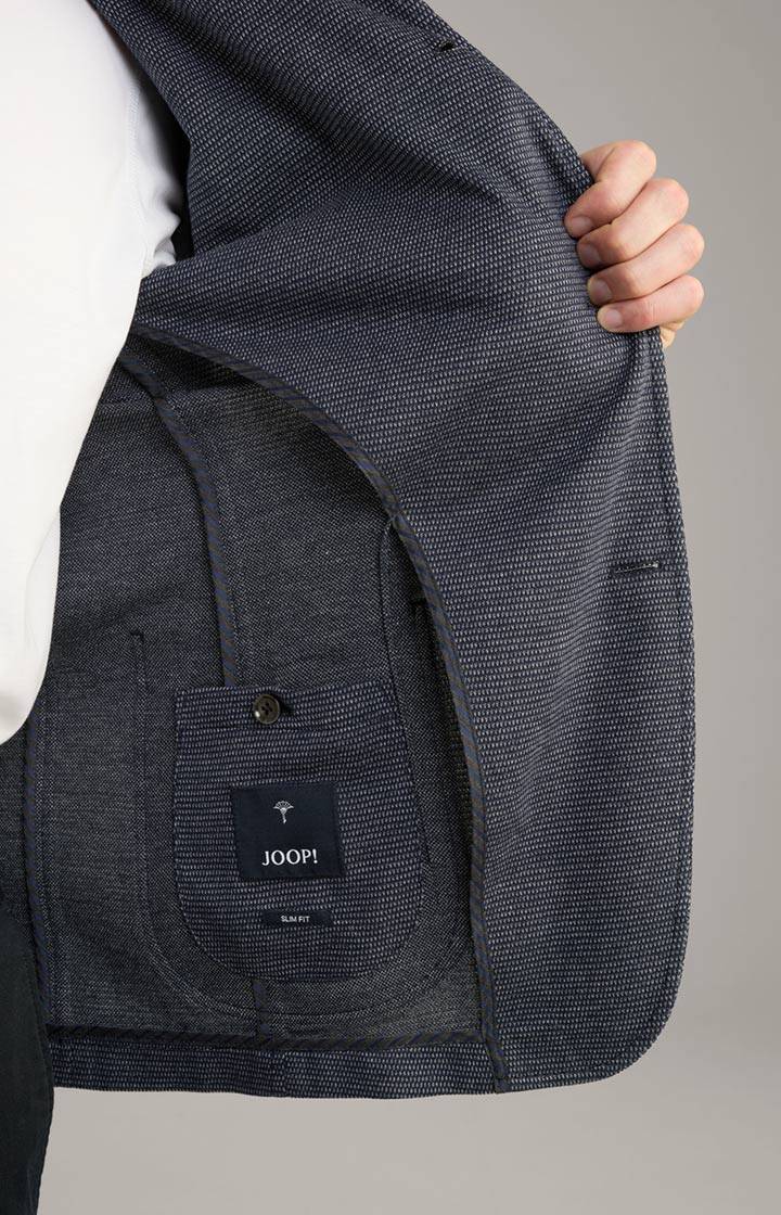 Joop Jersey-Sakko Hiro in Navy meliert Outlet