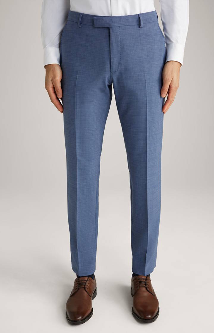 Joop Baukasten-Hose Blayr in Blau strukturiert