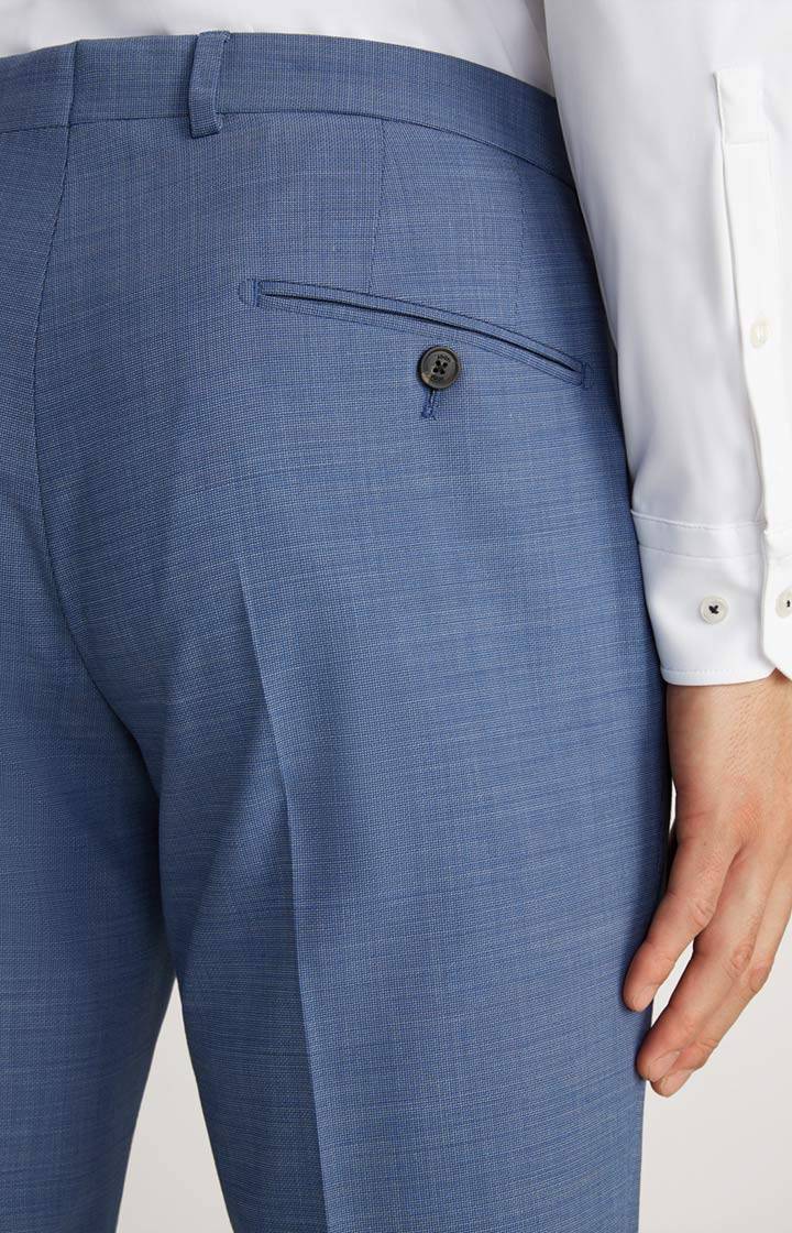 Joop Baukasten-Hose Blayr in Blau strukturiert Auslauf