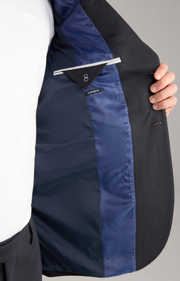 Joop Jersey-Anzug Damon-Gun in Dunkelblau meliert im Angebot
