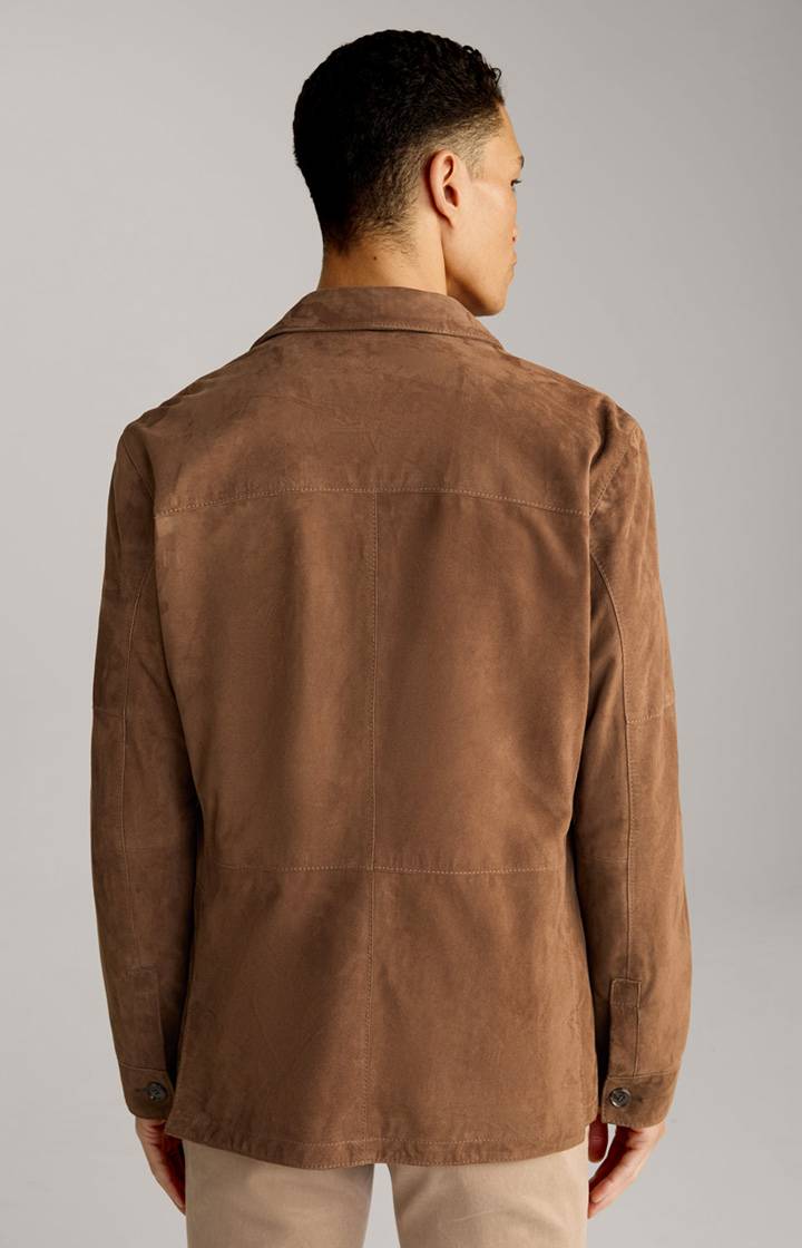 Joop Velours-Lederjacke Zag in Braun Angebote
