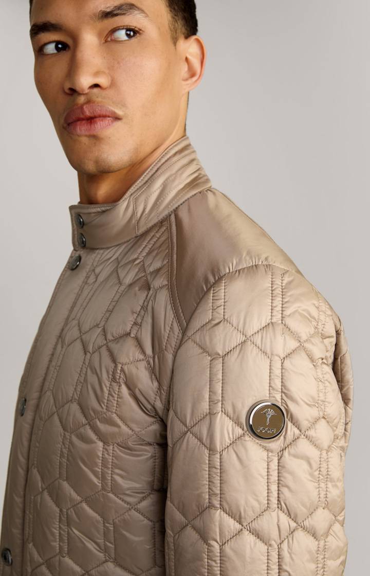Joop Steppjacke Claylor in Hellbraun im Angebot