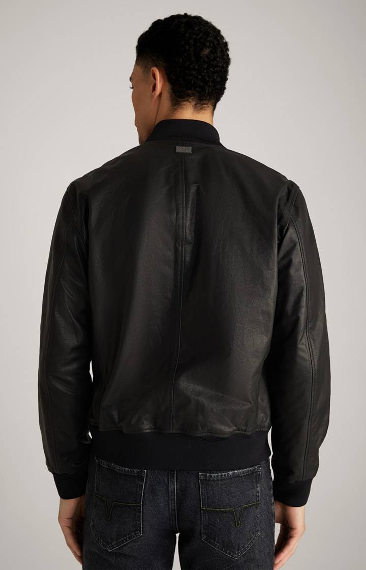 Joop Lederjacke Cuk in Schwarz Angebote