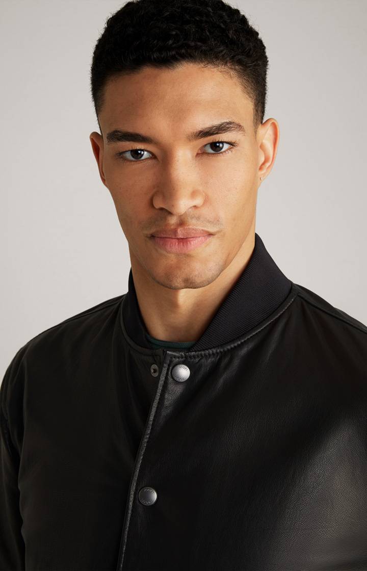 Joop Lederjacke Cuk in Schwarz Angebote