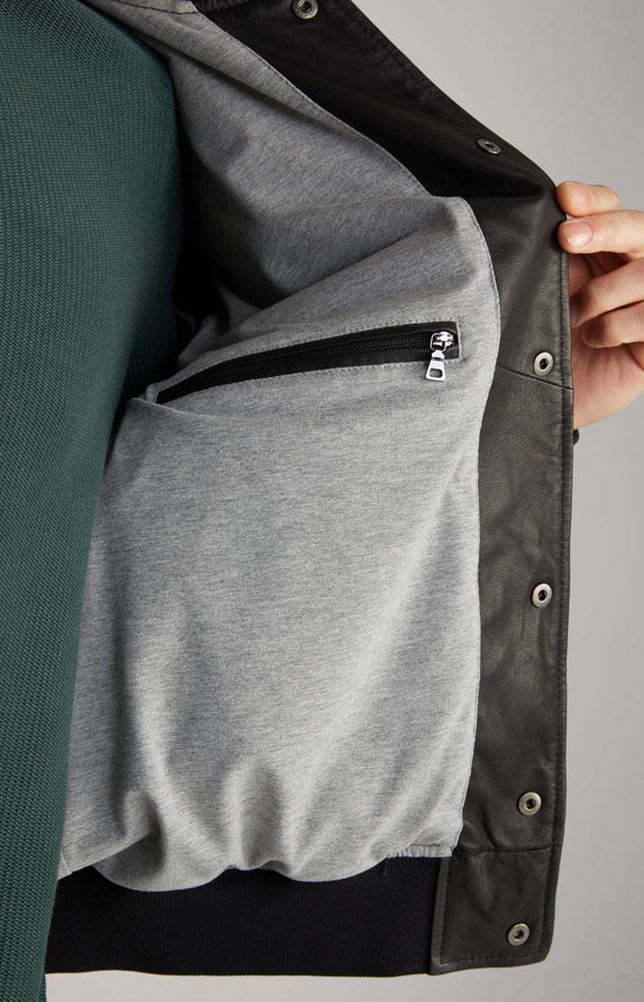 Joop Lederjacke Cuk in Schwarz Angebote