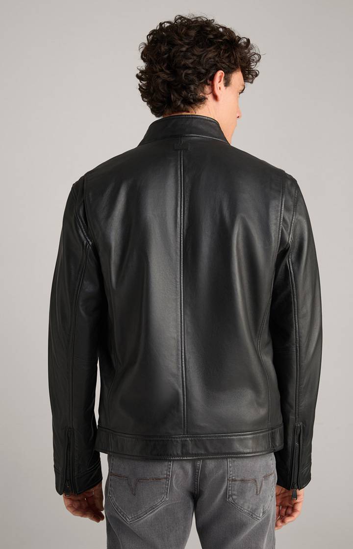Joop Lederjacke Lif in Schwarz Hotsell