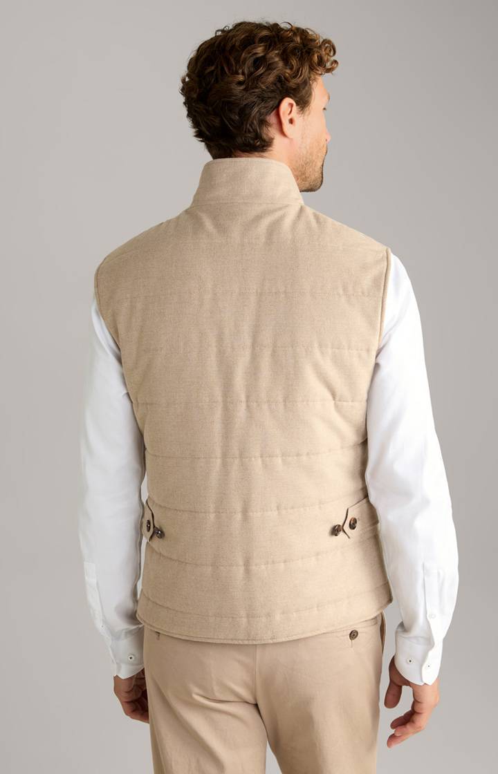 Joop Leichte Steppweste Winslow in Beige Günstiger Verkauf