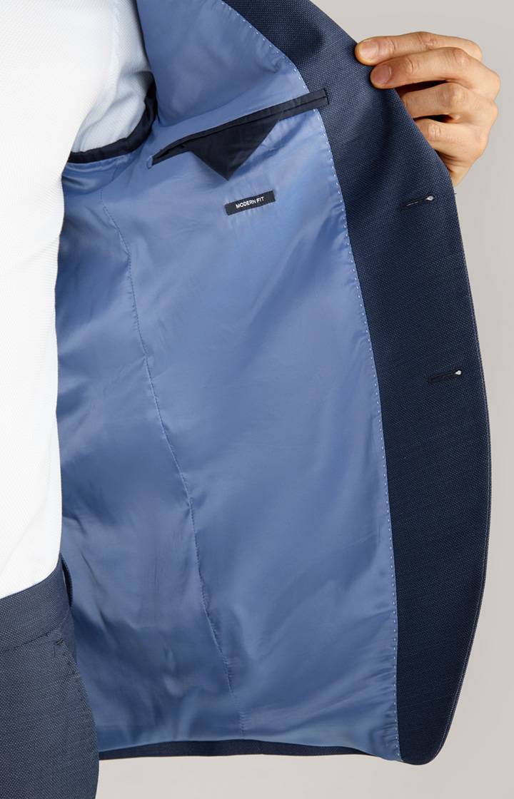Joop Baukasten-Sakko Finch in Dunkelblau gemustert im Angebot