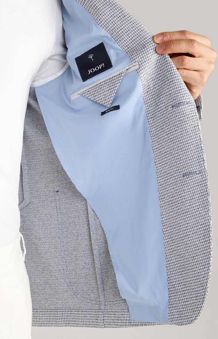 Joop Sakko Hoverest in Creme/Dunkelblau gemustert im Angebot