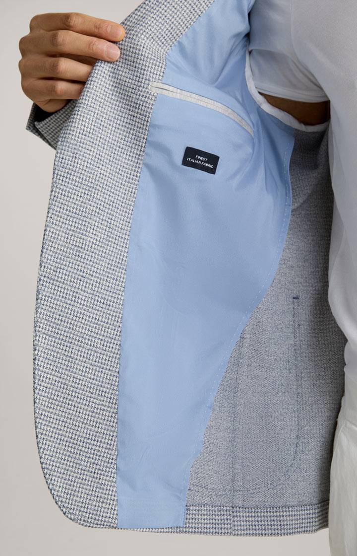 Joop Sakko Hoverest in Creme/Dunkelblau gemustert im Angebot