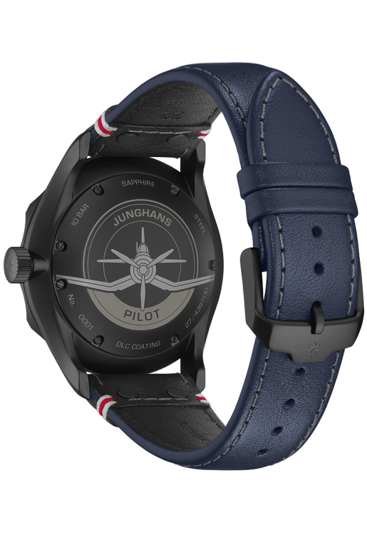Junghans Pilot Automatic Navy Blue Blitzverkäufe