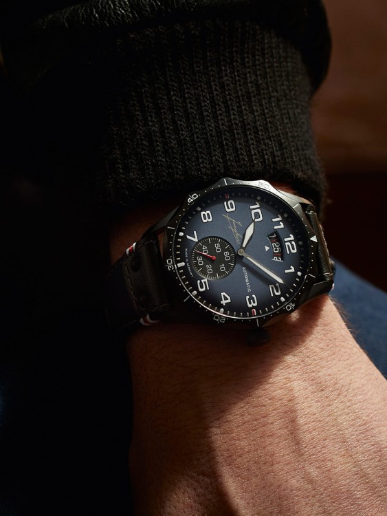 Junghans Pilot Automatic Navy Blue Blitzverkäufe