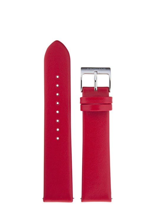 Junghans Veganes Armband rot, 20mm
