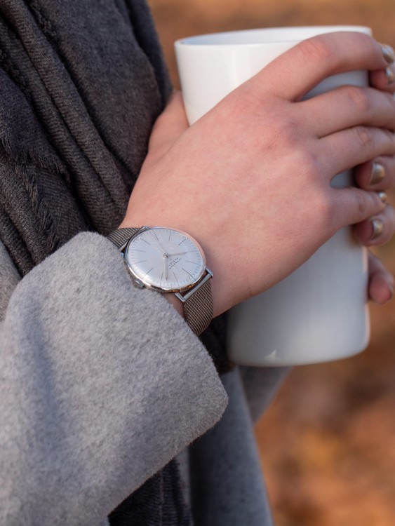 Junghans max bill Handaufzug Auslauf