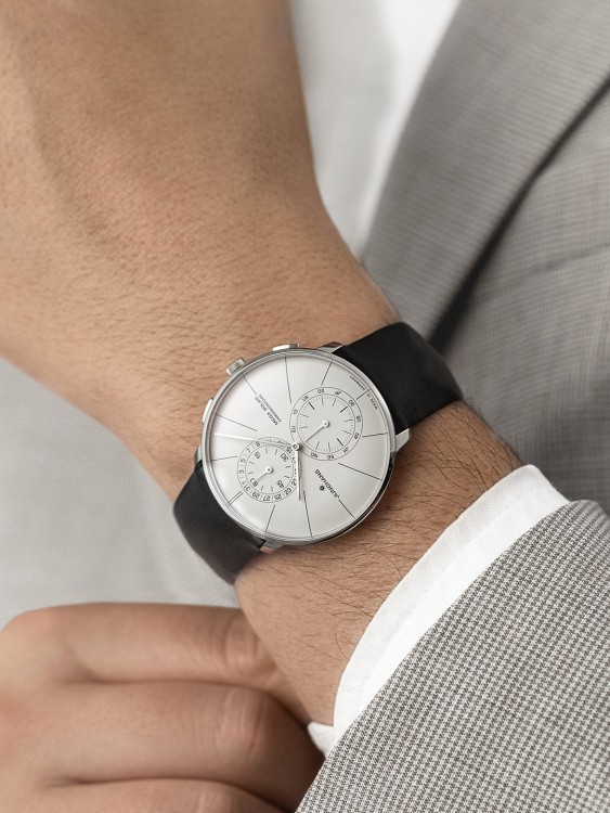 Junghans Meister fein Chronoscope MEGA Solar Fabrikverkauf