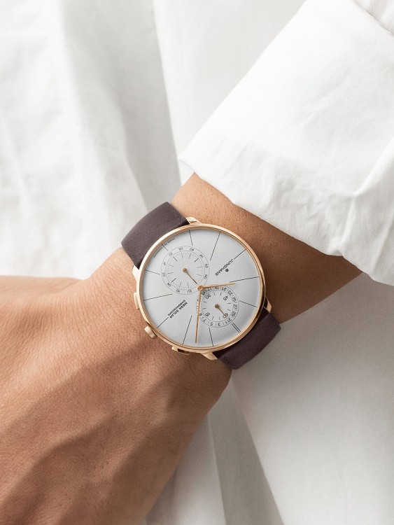 Junghans Meister fein Chronoscope MEGA Solar Meist gekauft