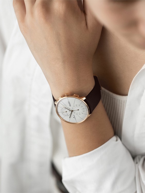 Junghans Meister fein Chronoscope MEGA Solar Meist gekauft