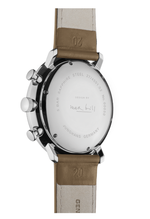 Junghans max bill Chronoscope Fabrikverkauf