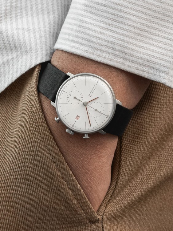 Junghans max bill Chronoscope Bauhaus Meist gekauft