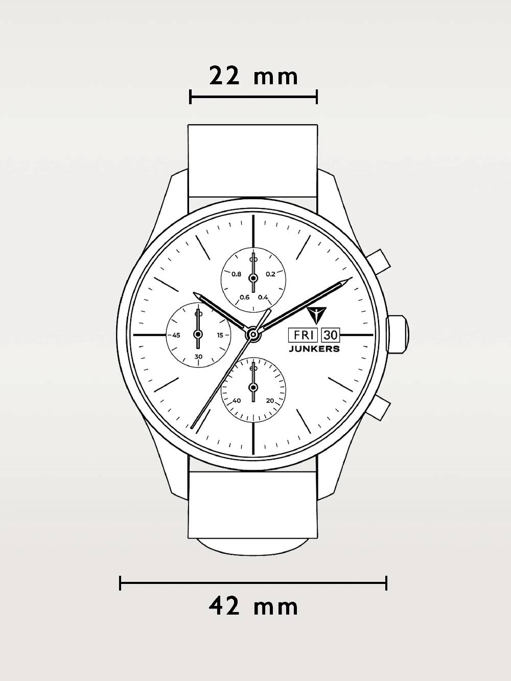 Junkers Cockpit Chronograph Verkauf