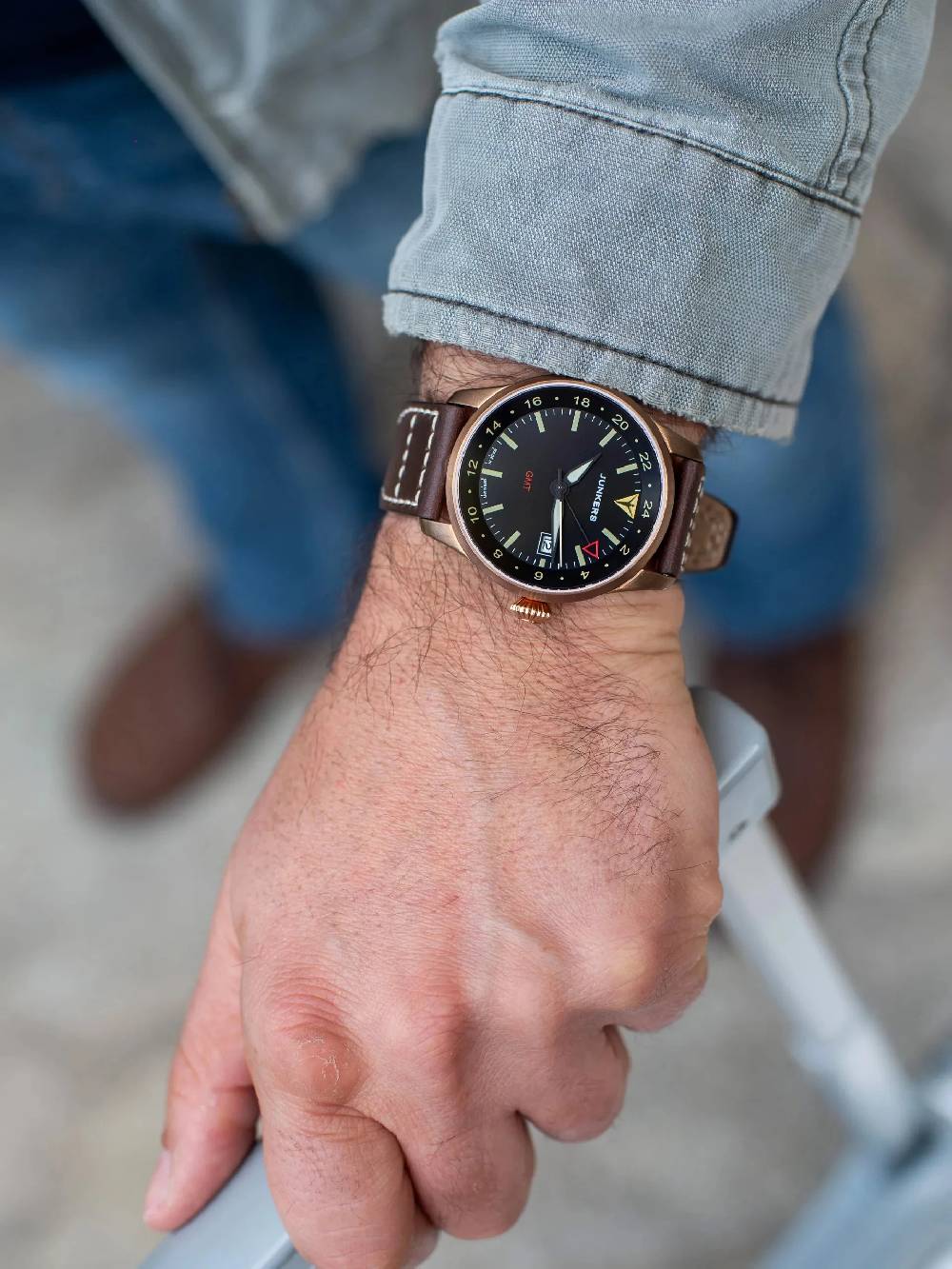 Junkers Flieger GMT Automatik Meist gekauft