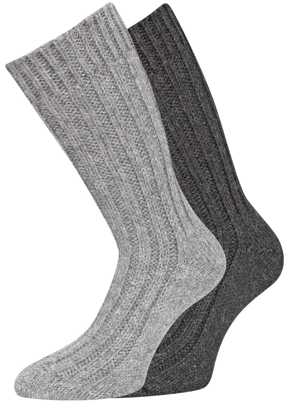 KB Socken Alpakasocken dick gestrickt - 2 Paar