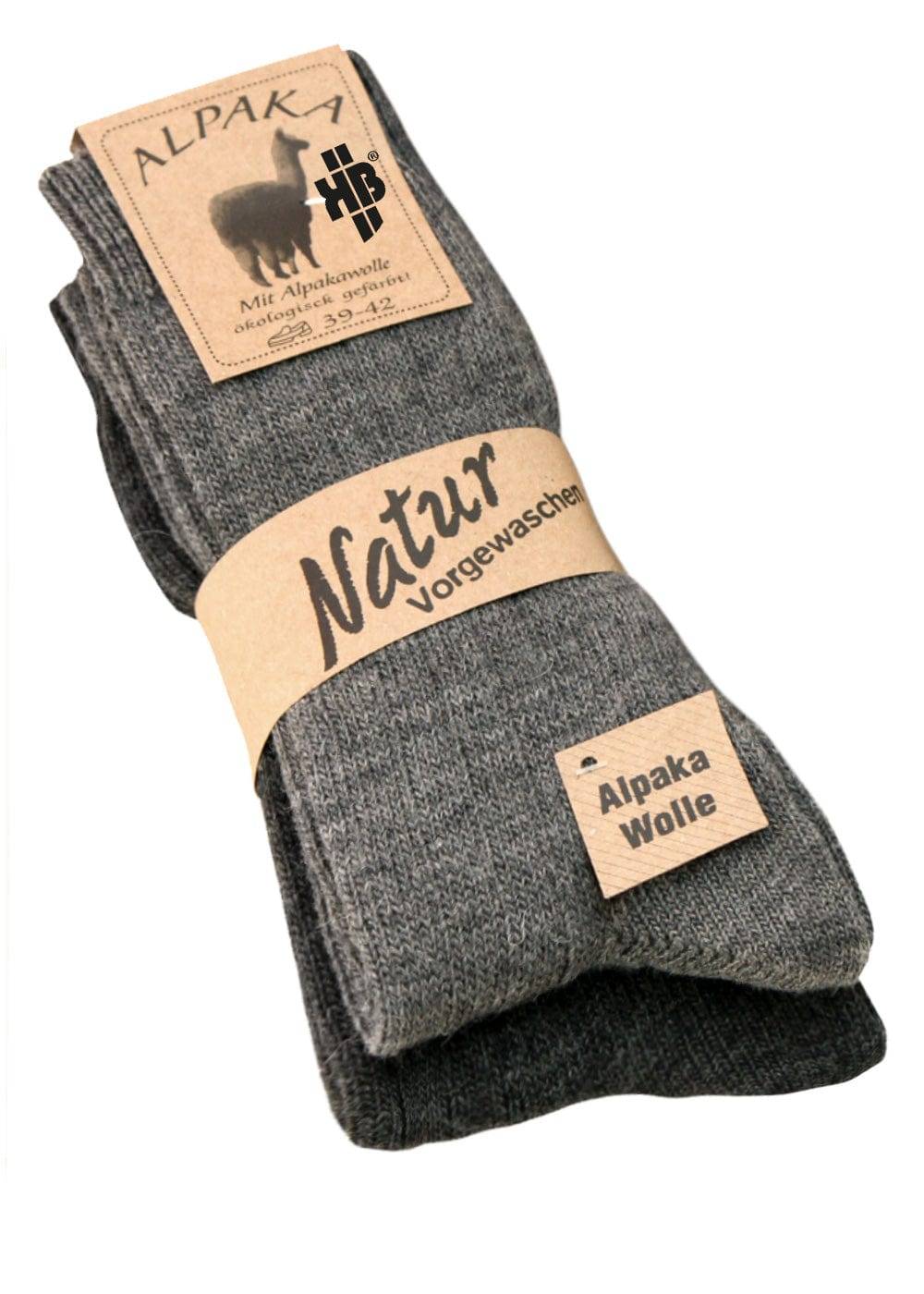 KB Socken Alpakasocken feingestrickt grau - 2 Paar Angebote