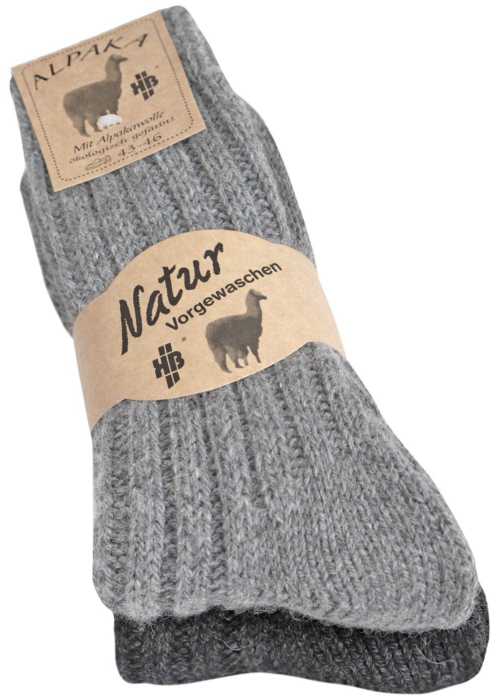 KB Socken Alpakasocken dick gestrickt - 2 Paar im Angebot